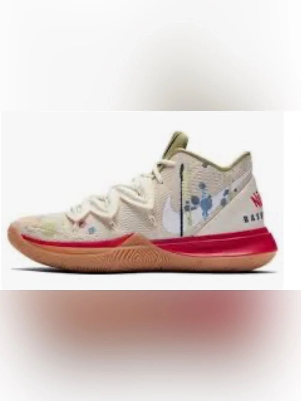 Nike Kyrie 5 x Bandulu Embroidered Splatters | Size 7Y